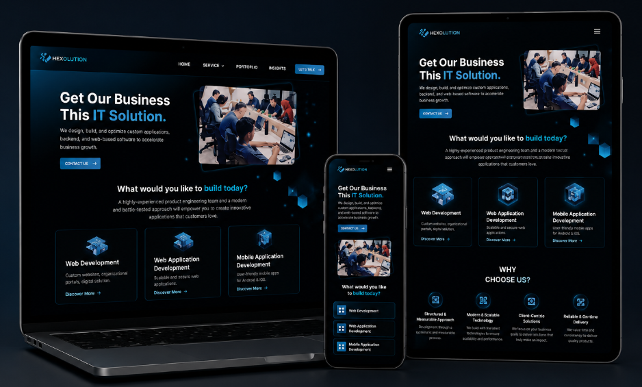 Hexolution project screenshot